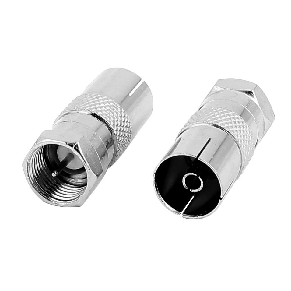 5M GOLD TV Antenna Cable PAL Male to FType Flylead Aerial Cord Coax